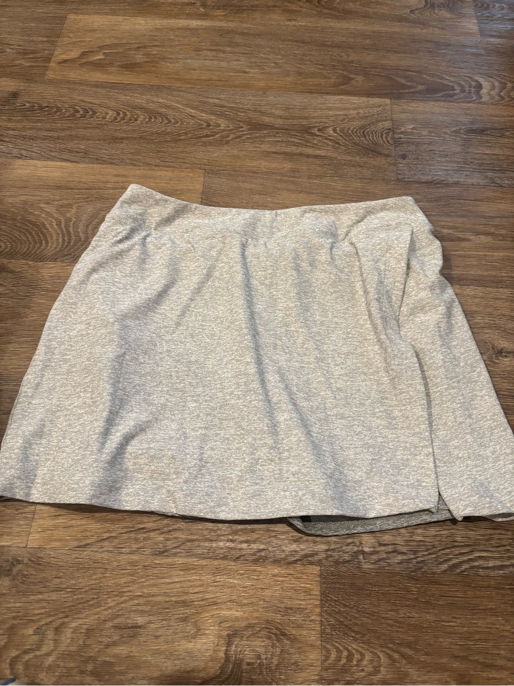 Outdoor Voices Warmup Skort Heather Gray Compression Athletic Womens Large
